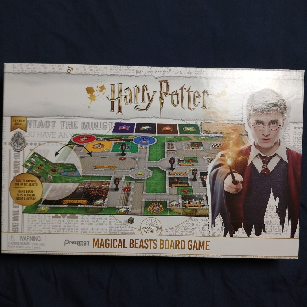 Harry Potter Magical Beasts Family Board Game Excellent Condition -RB